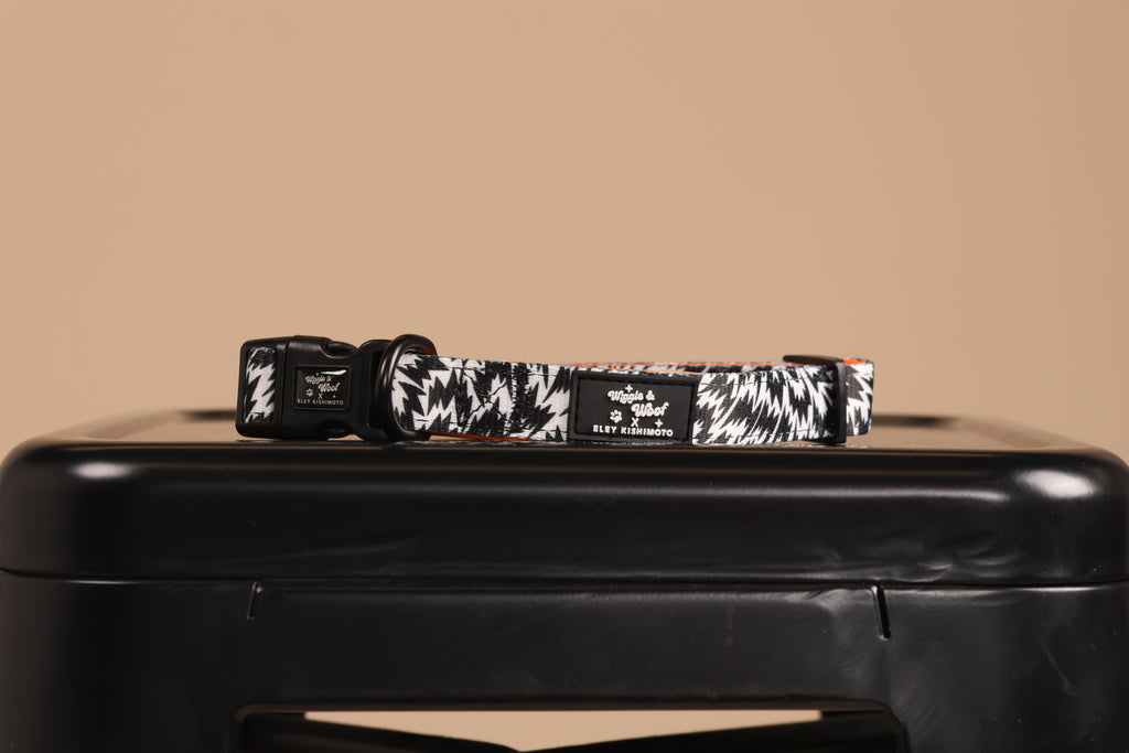 Wiggle & Woof x Eley Kishimoto Flash Adjustable Dog Collar