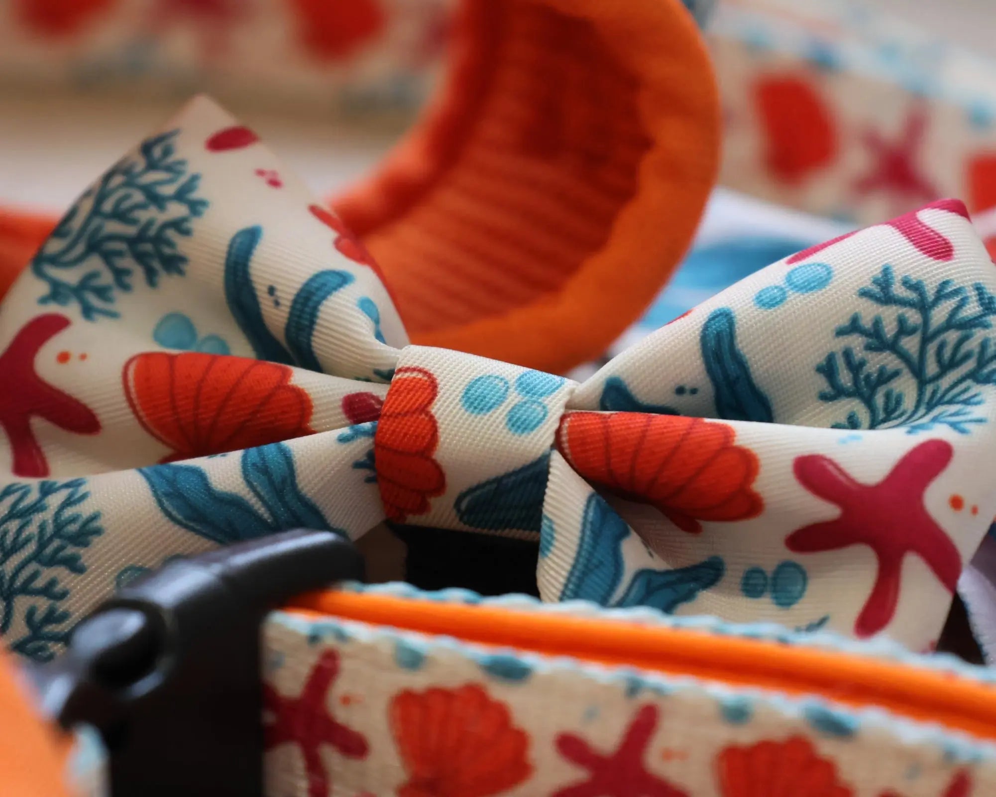 Coral collection bow