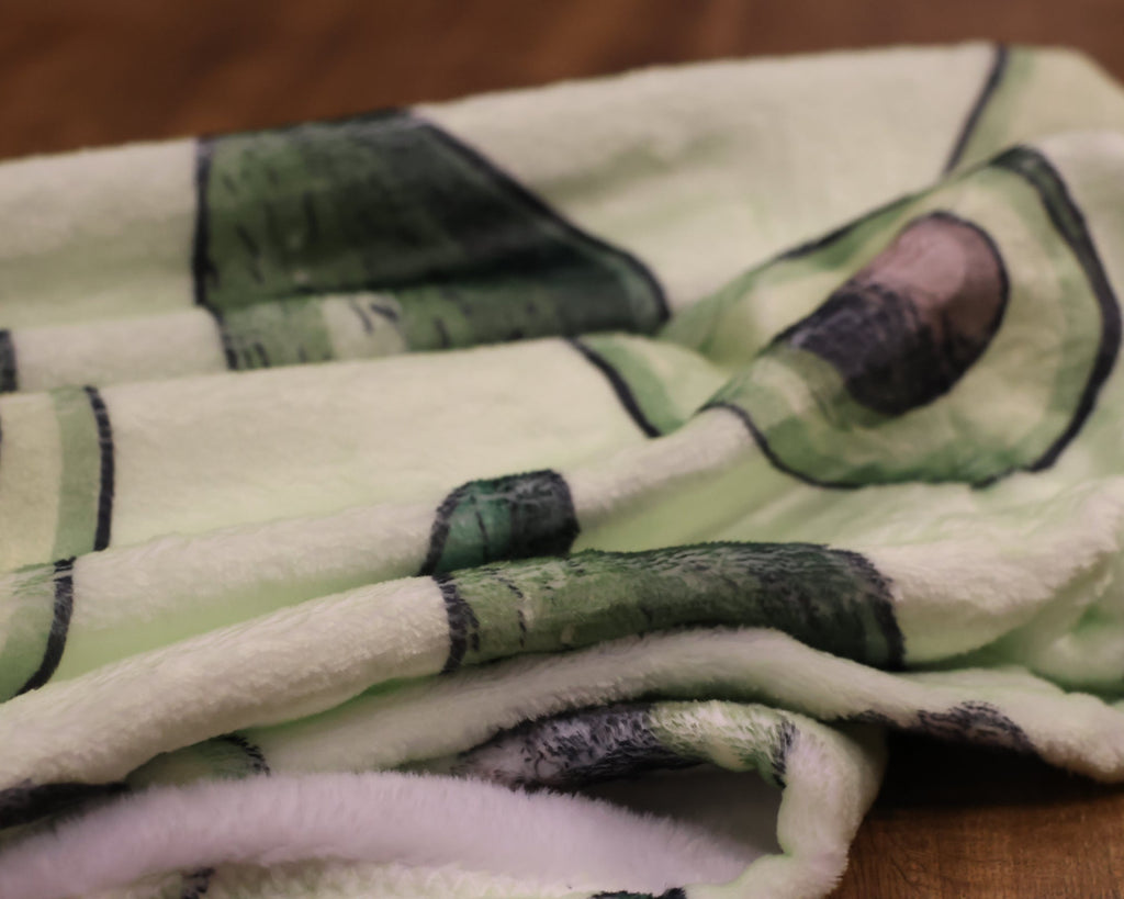 Avocado Crush Dog Blanket - Wiggle & Woof