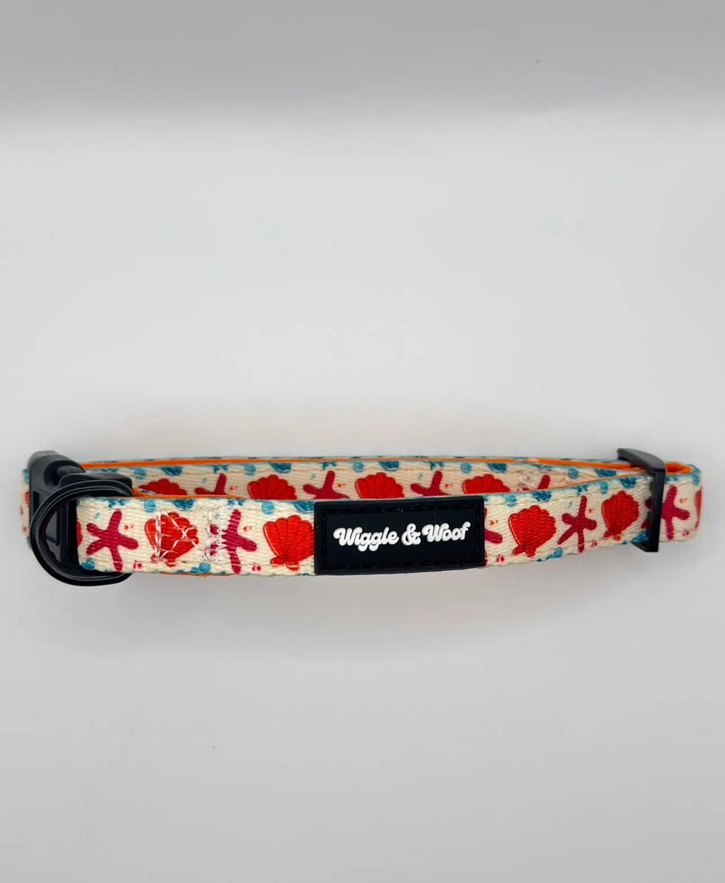 Coral Collection Adjustable Dog Collar - Wiggle & Woof