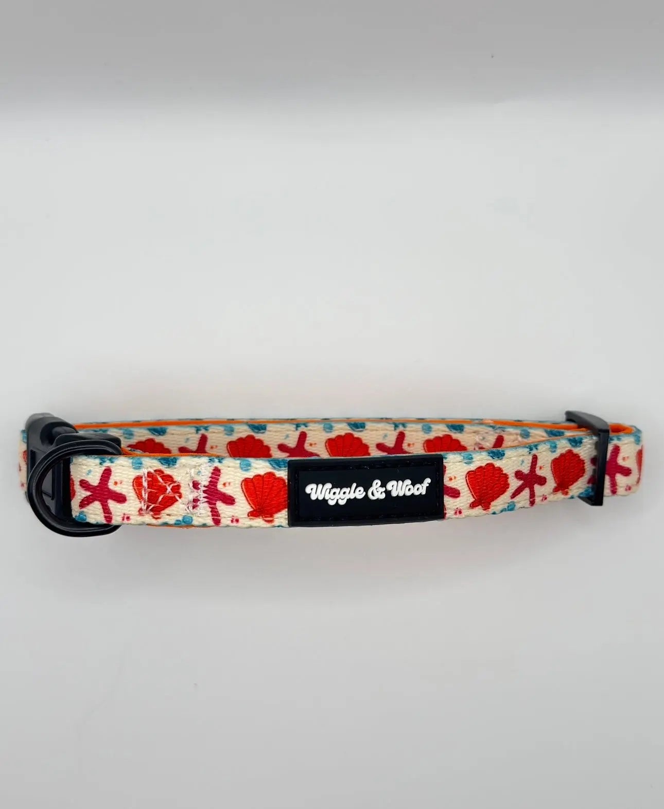 Coral Collection Adjustable Dog Collar - Wiggle & Woof