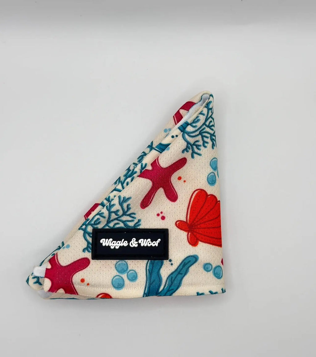 Coral Collection Dog Cooling Bandana - Wiggle & Woof