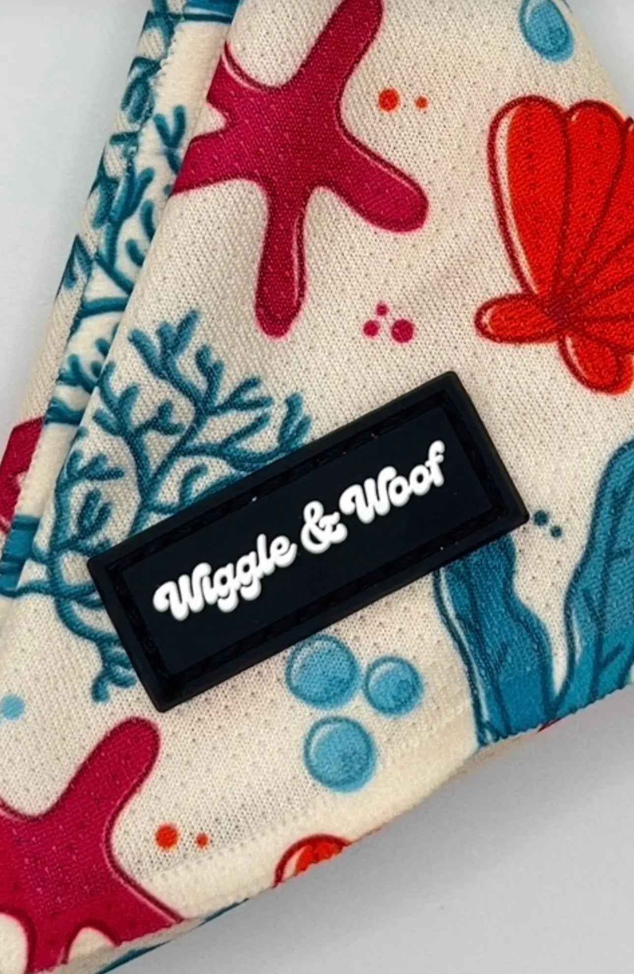 Coral Collection Dog Cooling Bandana - Wiggle & Woof
