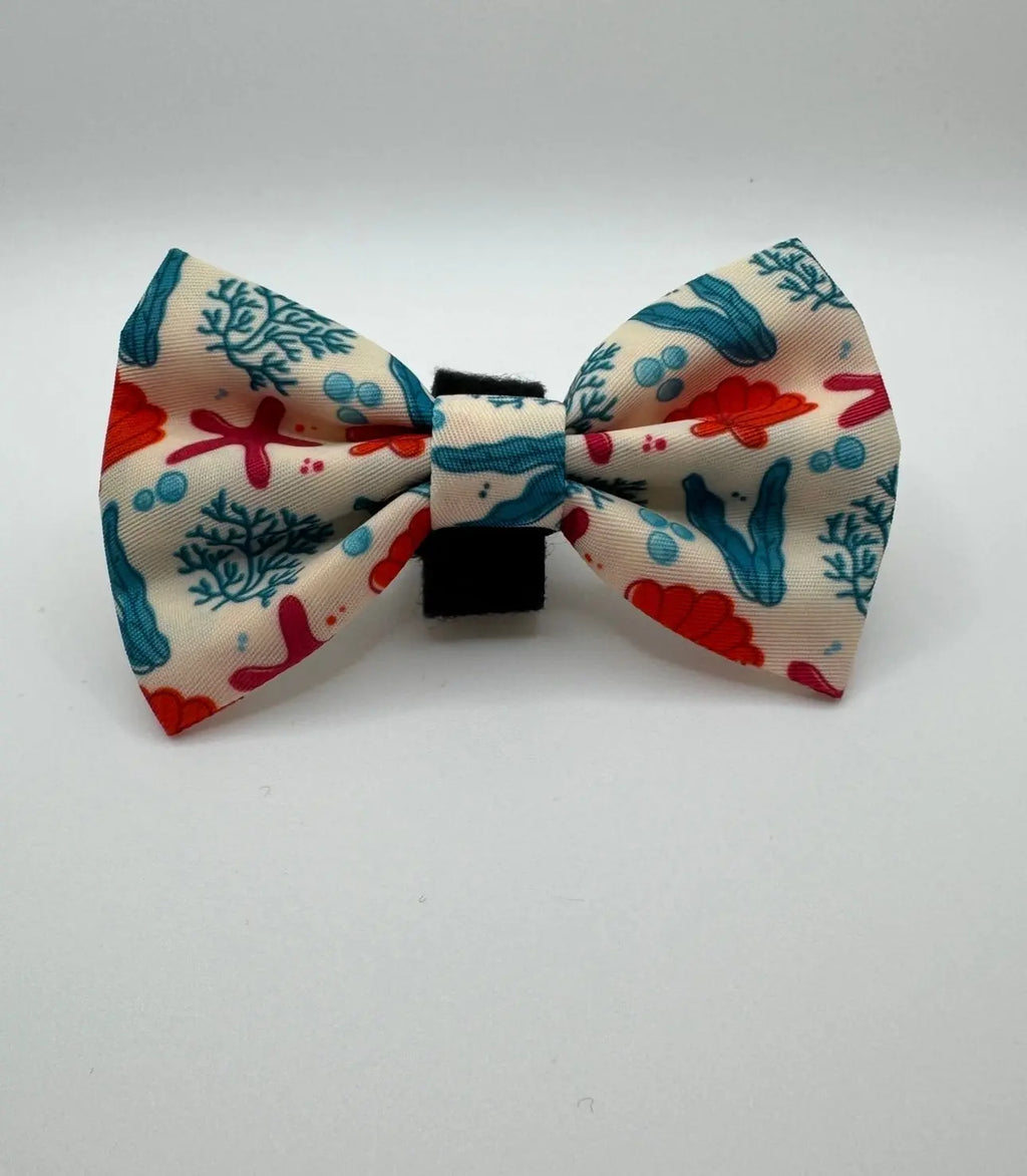 Coral Collection Dog Bow Tie - Wiggle & Woof