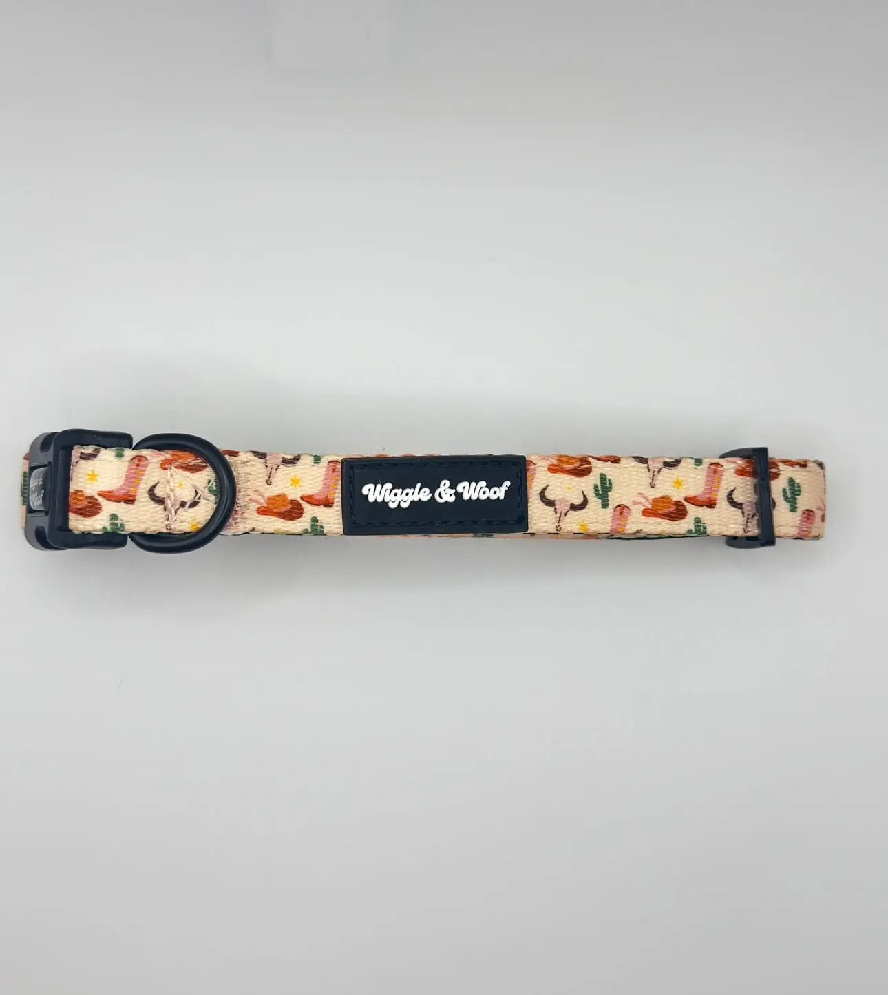 First Rodeo Adjustable Dog Collar - Wiggle & Woof
