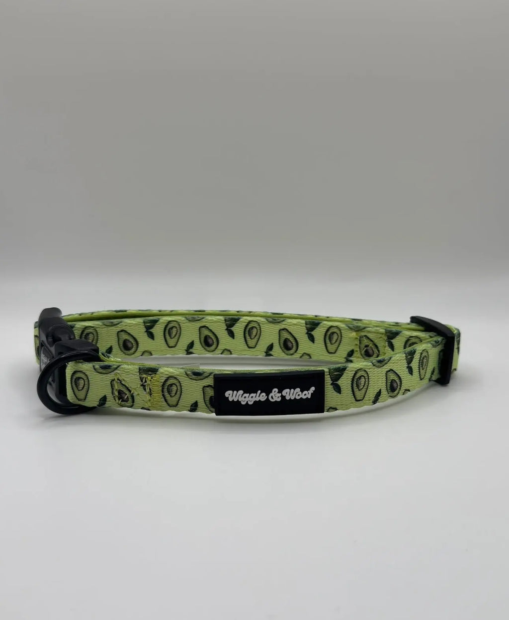 Avocado Crush Adjustable Dog Collar - Wiggle & Woof