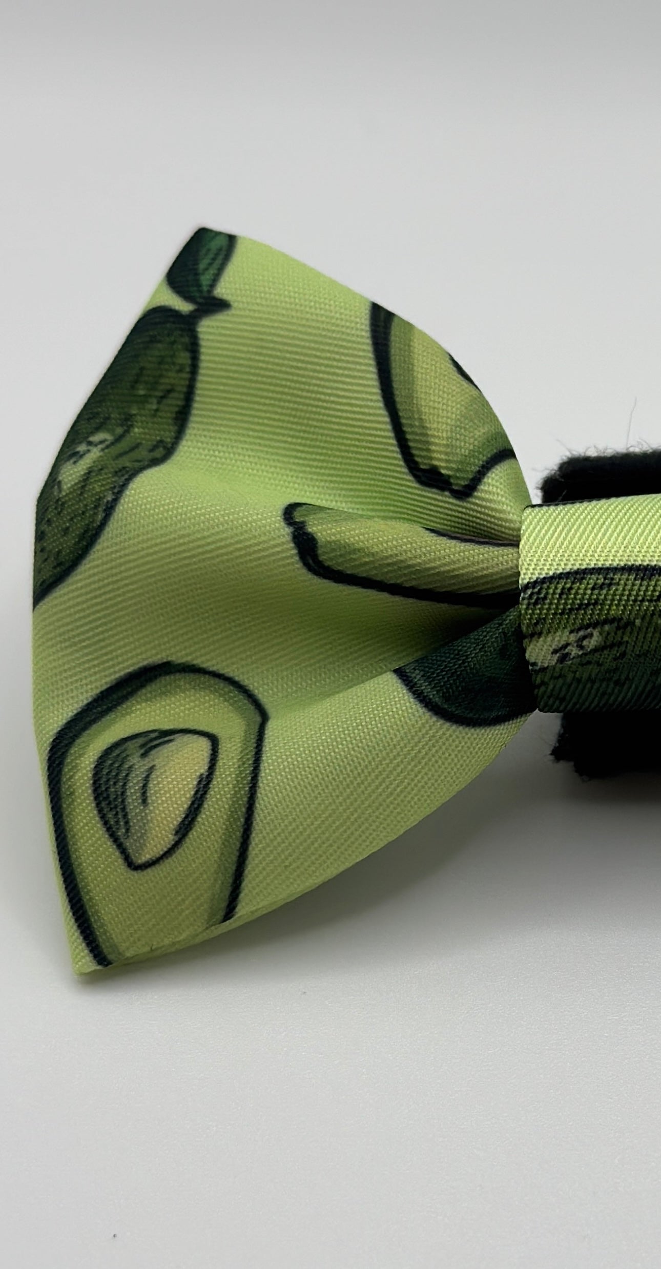 Avocado Crush Dog Bow Tie