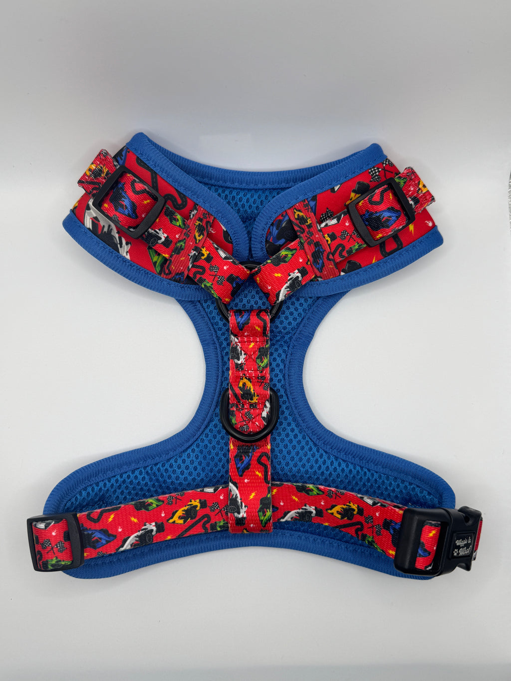 Pole Pawsition Adjustable Neck Harness - Wiggle & Woof