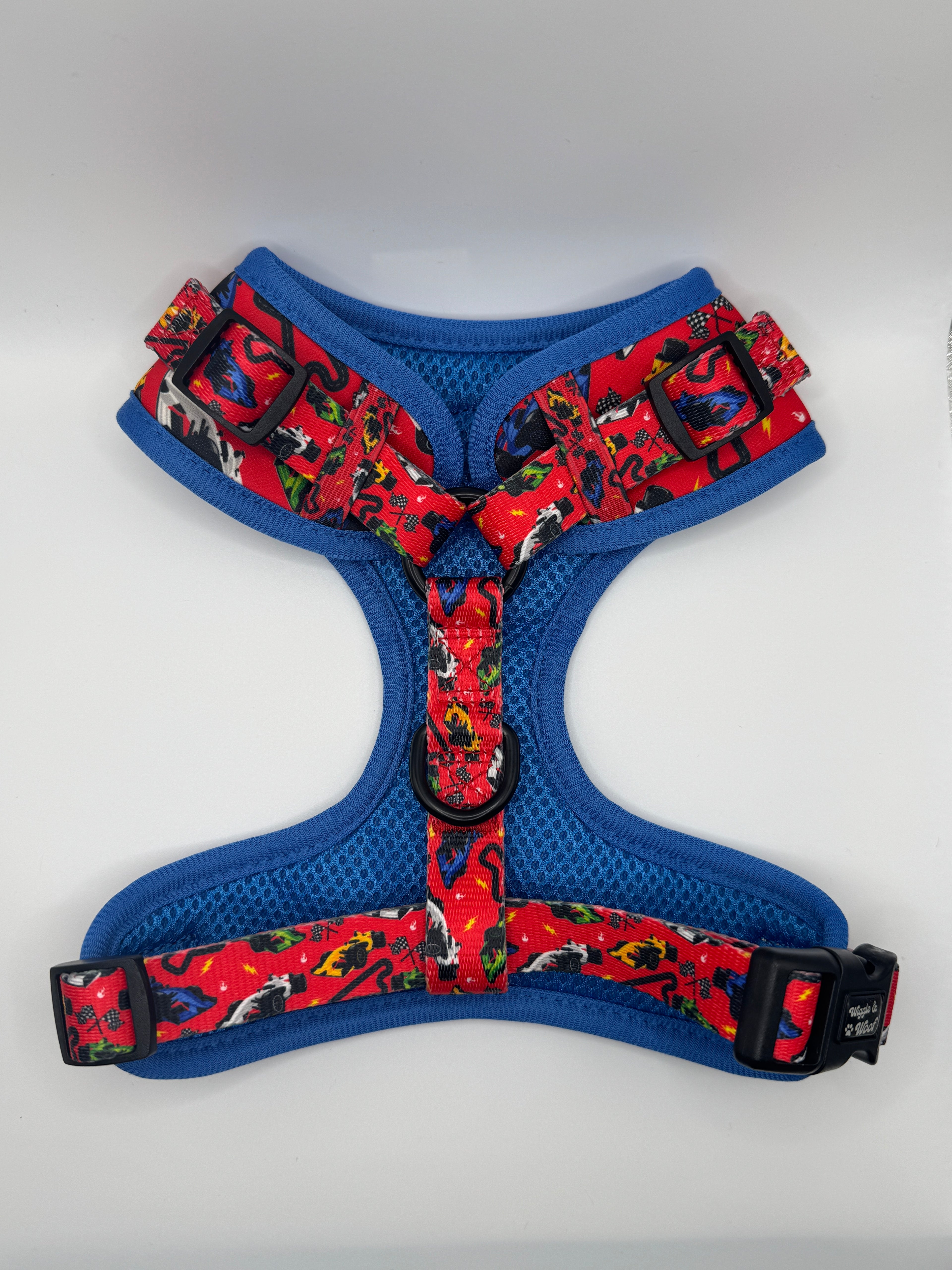 Pole Pawsition Adjustable Neck Harness - Wiggle & Woof