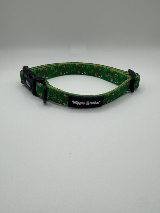 Woodland Wander Adjustable Dog Collar
