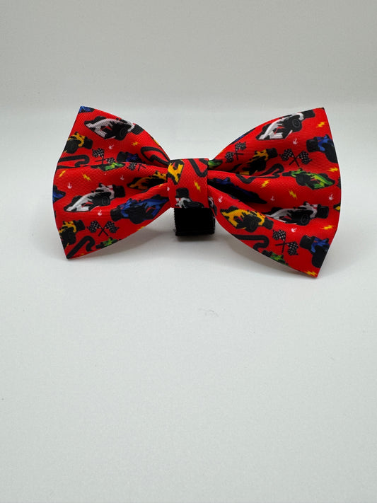 Pole Pawsition Dog Bow Tie