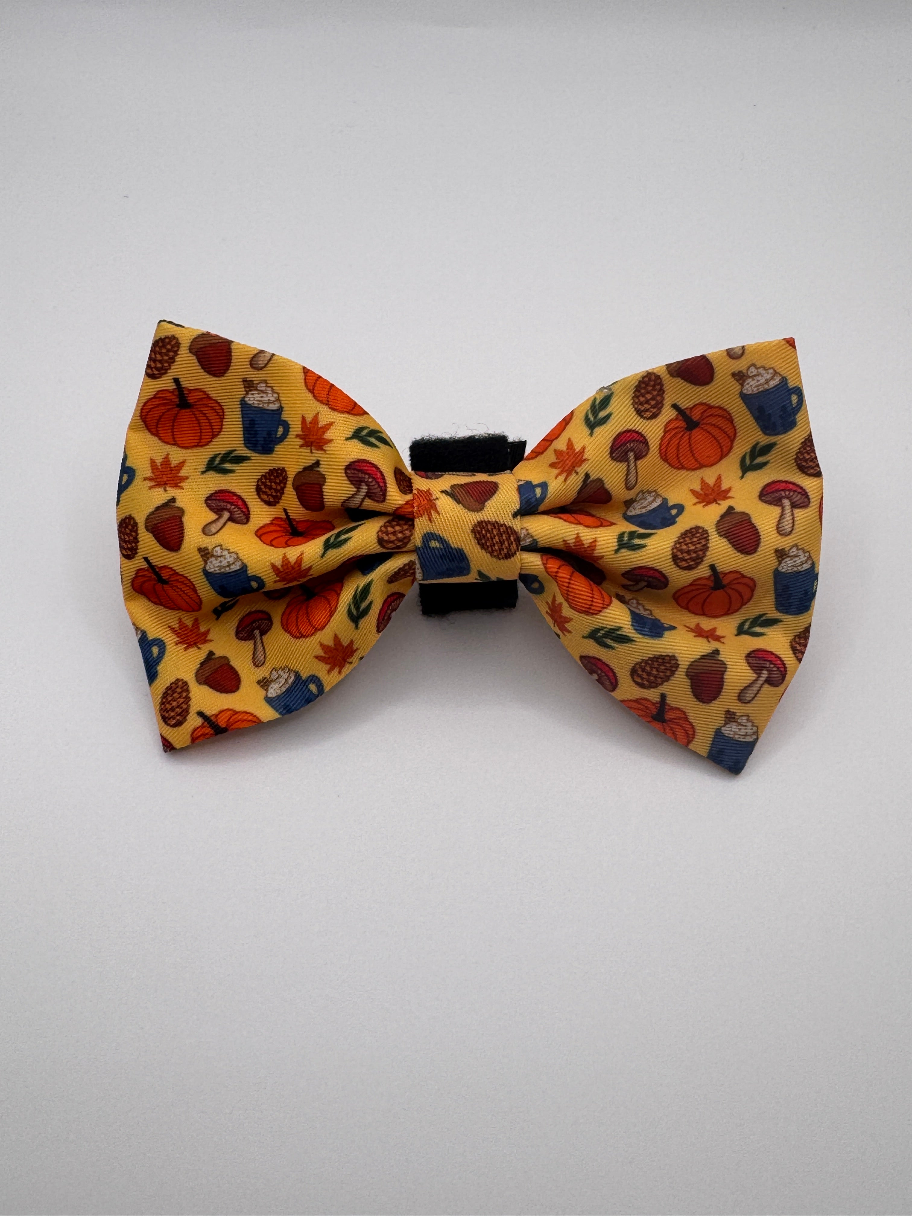 Autumn Orchard Dog Bow Tie